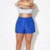 Blue Swim Shorts For Women With Pockets