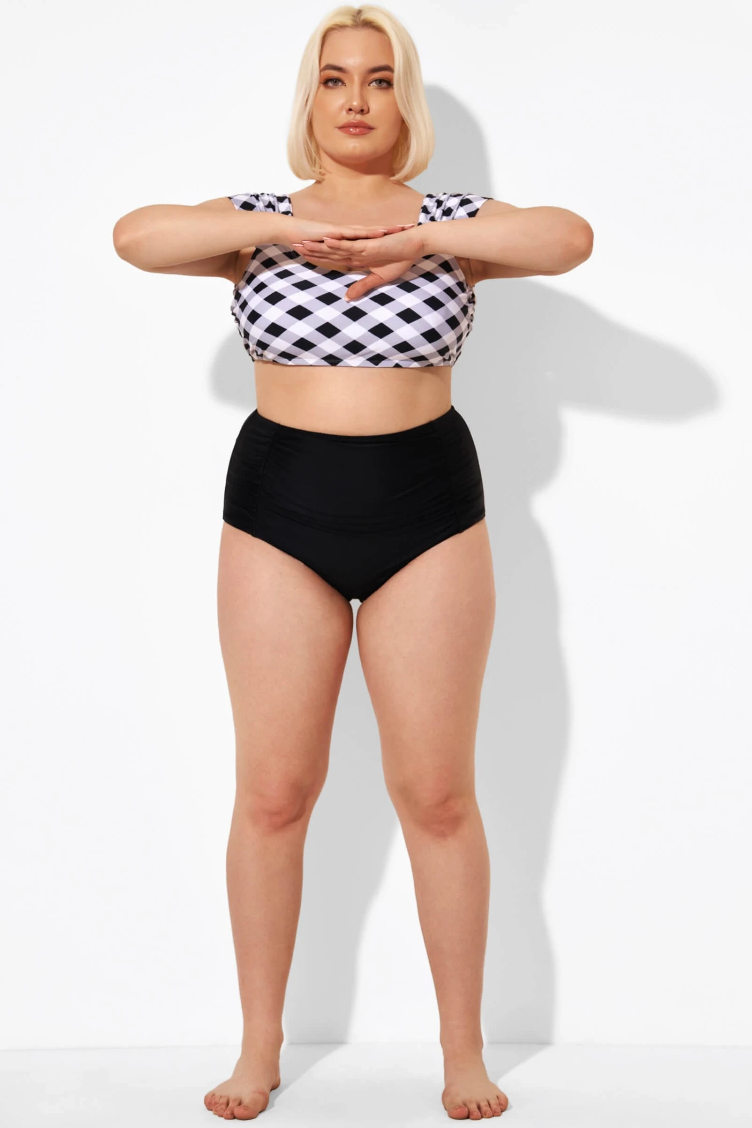 Black High Waist Women Bikini Bottom - Image 4