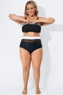 High Waisted Swim Bottom For Women
