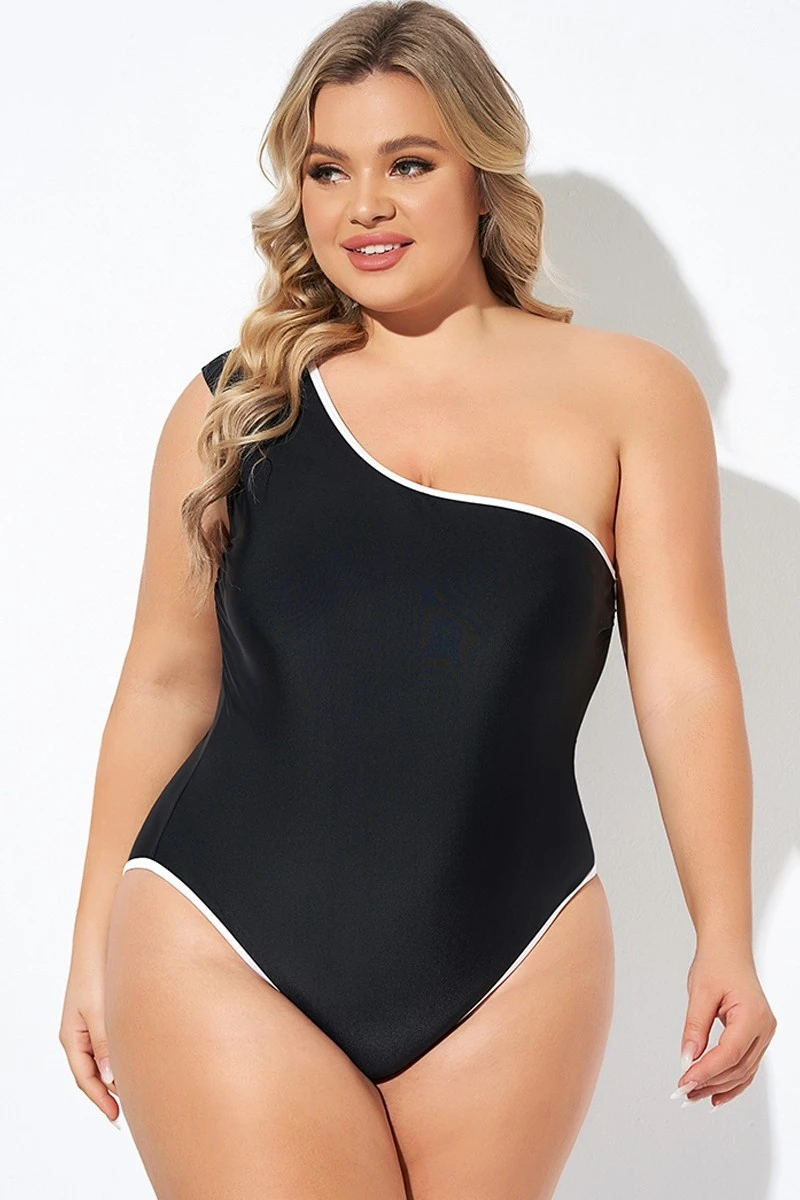 Touche One-Shoulder One Piece Swimsuit - Image 4